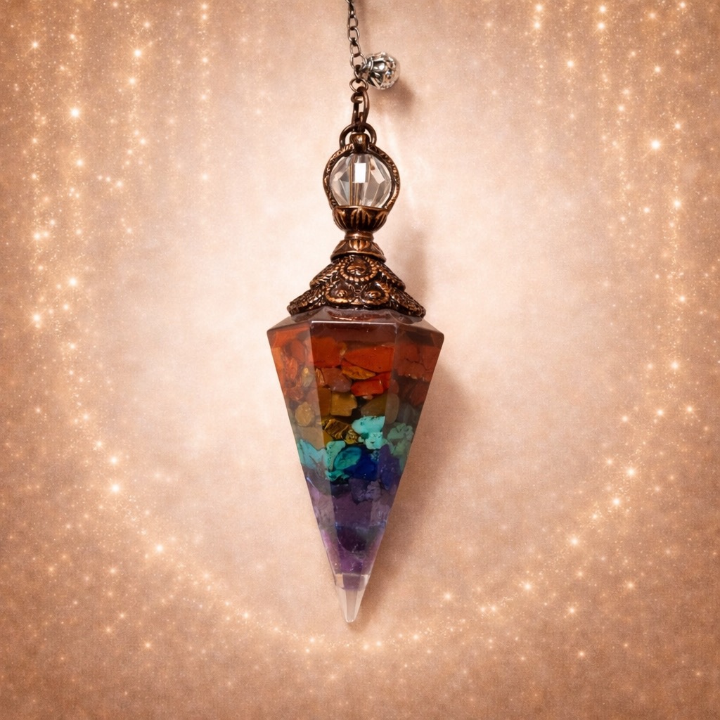 Pendule Orange Bleu Rouge VHF